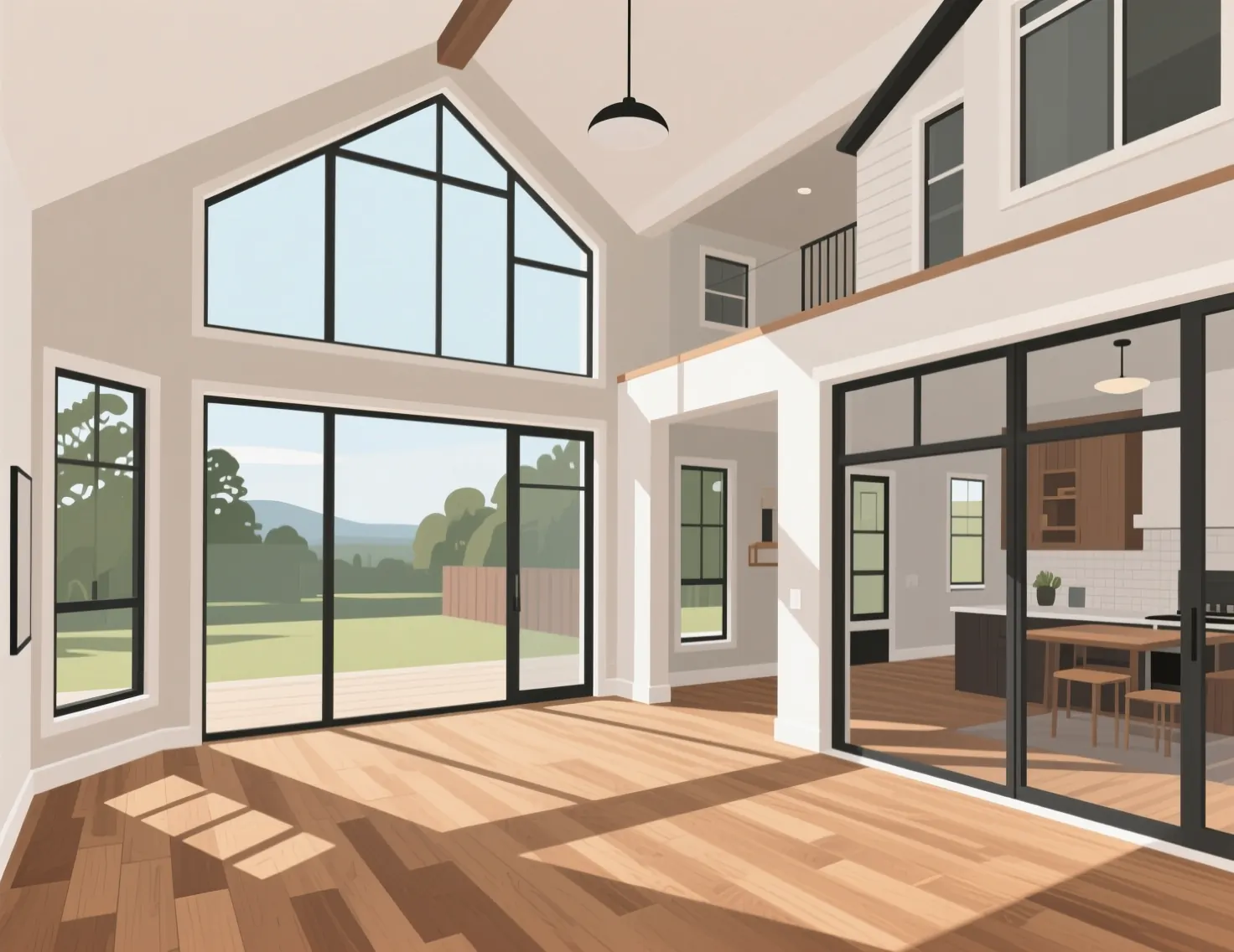 Home addition project completed by Bosco Construction