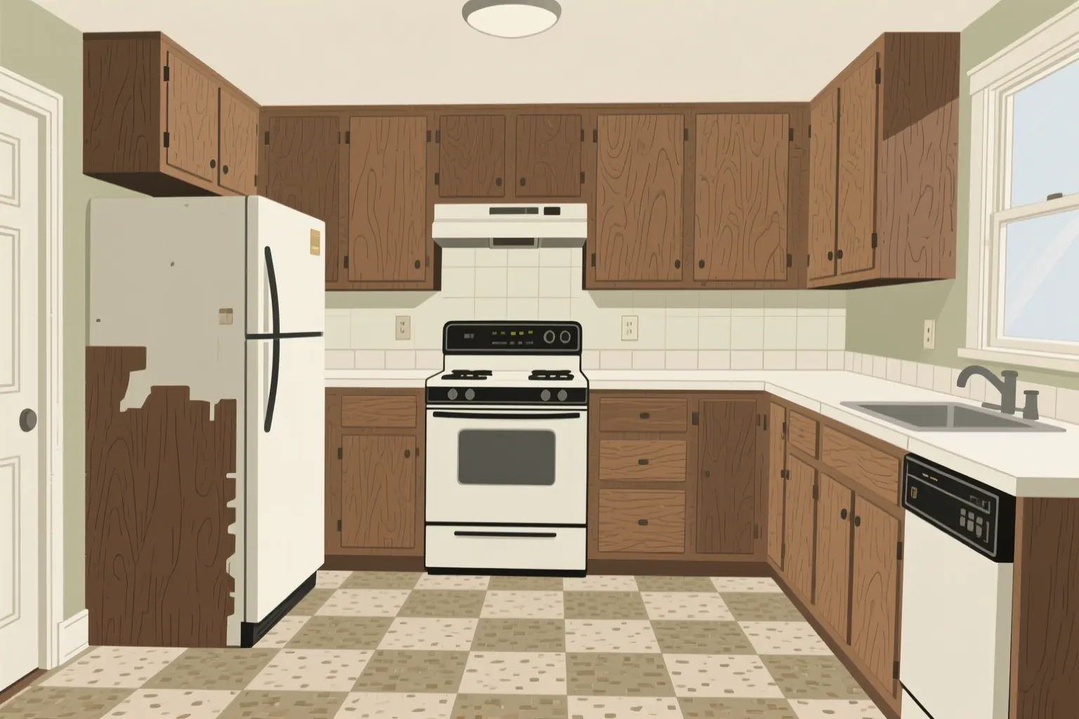 Before Kitchen Renovation