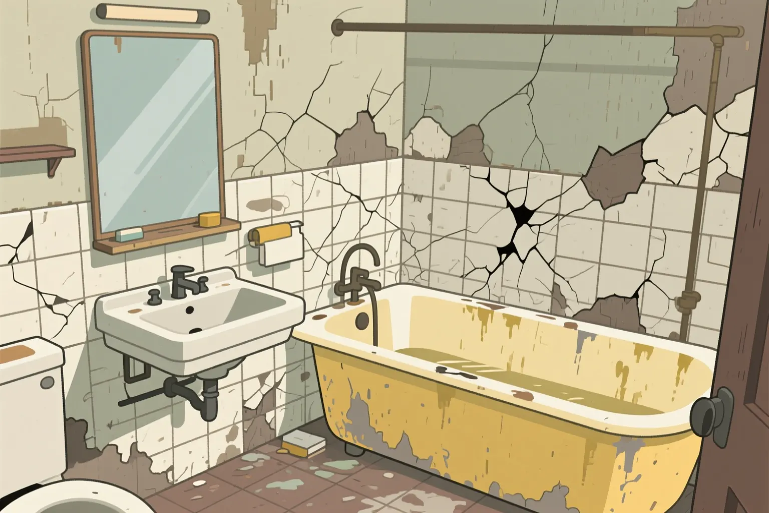 Before Bathroom Renovation