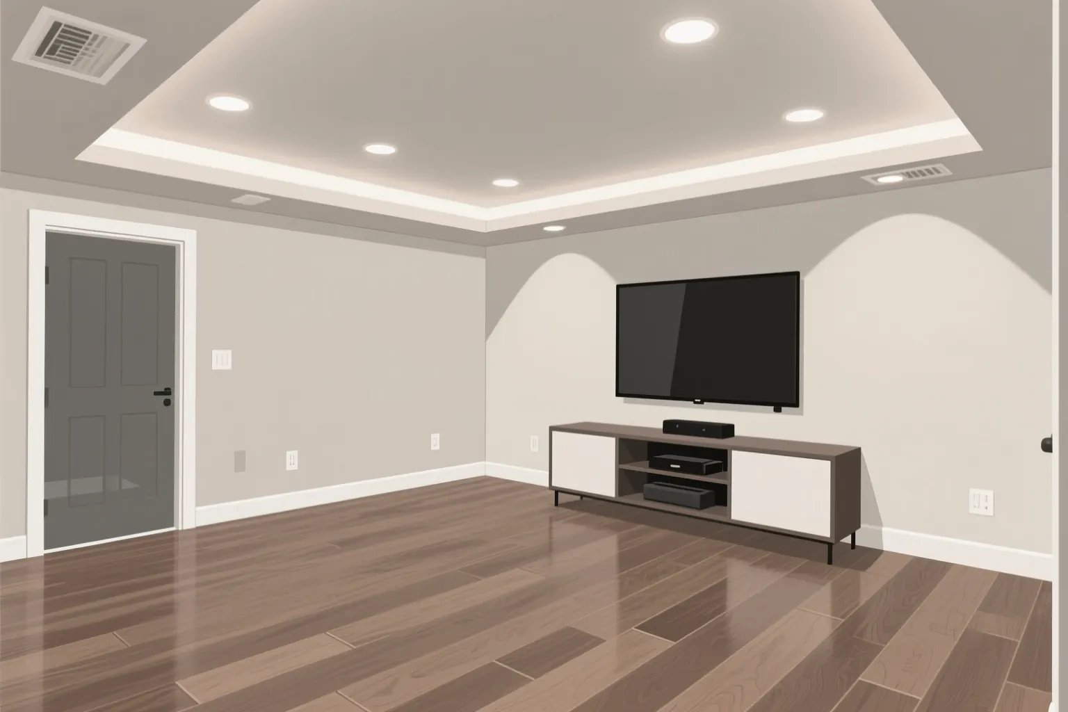 After Basement Renovation